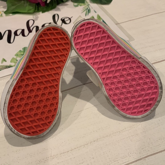 Unicorn Shimmer Slip-On Vans - Picture 3 of 4